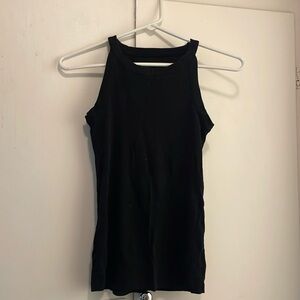 Black Sleeveless Women's Top